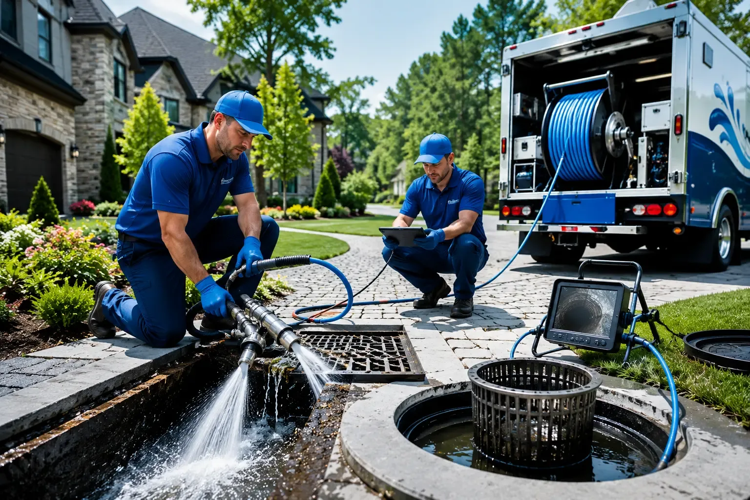 Local outdoor drain cleaning professionals in Marblehead, MA